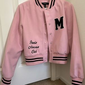 Forever 21 letterman jacket (only worn once)